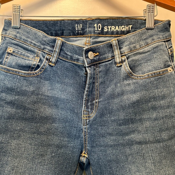 Gap Boys Straight Jeans Husky size 10 - Picture 2 of 4